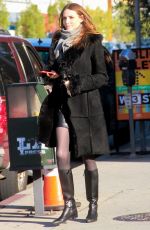 SAFFRON BURROWS Out and About in Los Angeles 02/03/2016