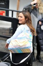 SAM FAIERS Leaves ITV Studios in London 02/04/2016