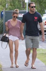 SAM FROST and Sasha Mielczarek Out and About in Sydney 02/12/2016