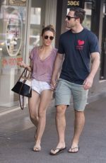 SAM FROST and Sasha Mielczarek Out and About in Sydney 02/12/2016