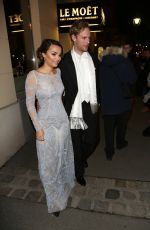 SAMANTHA BARKS Leaves Opera Ball Vienna 2016 at The Grand Hotel 02/04/2016