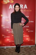SAMANTHA GUTSTADT at 2016 actra National Award of Excellence Honoring Neve Campbell in Beverly Hills 01/31/2016