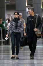 SANDRA BULLOCK at Austin Airport 02/21/2016