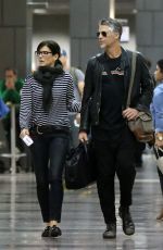 SANDRA BULLOCK at Austin Airport 02/21/2016