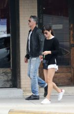 SANDRA BULLOCK Out and About in Austin 02/22/2016
