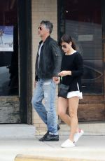 SANDRA BULLOCK Out and About in Austin 02/22/2016