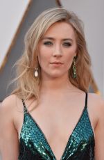 SAOIRSE RONAN at 88th Annual Academy Awards in Hollywood 02/28/2016