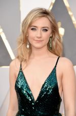 SAOIRSE RONAN at 88th Annual Academy Awards in Hollywood 02/28/2016