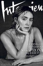 SAOIRSE RONAN in Interview Magazine, March 2016 Issue