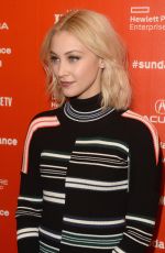 SARAH GADON at 1.22.63 Premiere at 2016 Sundance Film Festival in Park City 01/28/2016