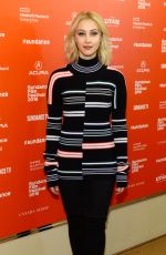 SARAH GADON at 1.22.63 Premiere at 2016 Sundance Film Festival in Park City 01/28/2016