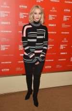 SARAH GADON at 1.22.63 Premiere at 2016 Sundance Film Festival in Park City 01/28/2016