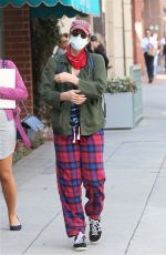 SARAH SILVERMAN Out and About in Beverly Hills 02/27/2016