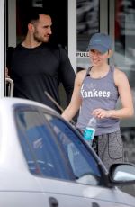 SCARLETT JOHANSSON Heading to the Set of Ghost in the Shell in New Zealand 02/26/2016