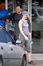 SCARLETT JOHANSSON Heading to the Set of Ghost in the Shell in New Zealand 02/26/2016