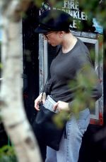 SCARLETT JOHANSSON Out and About in Wellington 01/24/2016