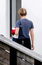 SCARLETT JOHANSSON Out in Wellington 01/27/2016
