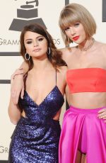 SELENA GOMEZ at Grammy Awards 2016 in Los Angeles 02/15/2016