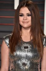 SELENA GOMEZ at Vanity Fair Oscar 2016 Party in Beverly Hills 02/28/2016