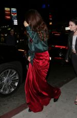 SELENA GOMEZ Leaves Hyde Night Club in West Hollywood 02/16/2016