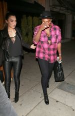 SERENA WILLIAMS at Nice Guy in West Hollywood 02/03/2016