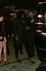 SERENA WILLIAMS Leaves a Pre-oscars Party in Los Angeles 02/27/2016