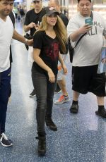 SHAKIRA at Miami International Airport 02/24/2016