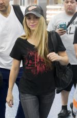 SHAKIRA at Miami International Airport 02/24/2016