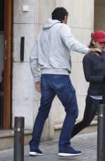 SHAKIRA Leaves a Hair Salon in Barcelona 01/27/2016