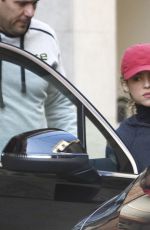 SHAKIRA Leaves a Hair Salon in Barcelona 01/27/2016