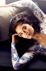 SHANINA SHAIK in Ocean Drive Magazine, February 2016 Issue