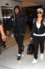 SHANTEL JACKSON at LAX Airport in Los Angeles 02/11/2016