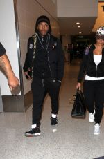 SHANTEL JACKSON at LAX Airport in Los Angeles 02/11/2016