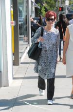 SHARON OSBOURNE Out and About in Los Angeles 02/12/2016