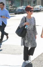 SHARON OSBOURNE Out and About in Los Angeles 02/12/2016
