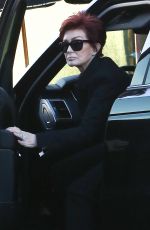 SHARON OZBOURNE Arrives at Nine Zero One Salon in Beverly Hills 02/02/2016