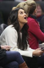SHAY MITCHELL at LA Clippers Game in Los Angeles 01/31/2016