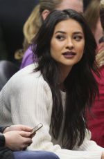 SHAY MITCHELL at LA Clippers Game in Los Angeles 01/31/2016