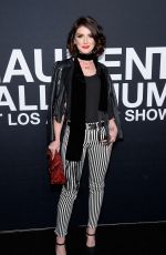 SHENAE GRIMES at Saint Laurent Fashion Show in Los Angeles 02/10/2016