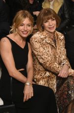 SIENNA MILLER at Ralph Lauren Fall 2016 Fashion Show in New York 02/18/2016