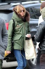 SIENNA MILLER Out and About in New York 02/09/2016