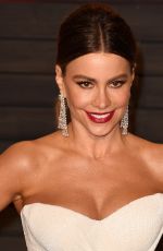 SOFIA VERGARA at Vanity Fair Oscar 2016 Party in Beverly Hills 02/28/2016
