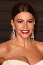 SOFIA VERGARA at Vanity Fair Oscar 2016 Party in Beverly Hills 02/28/2016