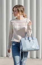 SOPHIA BUSH in Jeans Out in Chicago 02/21/2016