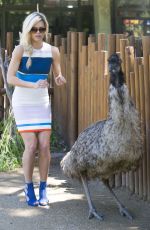 SOPHIE MONKA at a Zoo in Sydney 02/07/2016