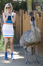 SOPHIE MONKA at a Zoo in Sydney 02/07/2016