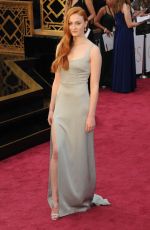 SOPHIE TURNER at 88th Annual Academy Awards in Hollywood 02/28/2016