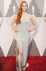 SOPHIE TURNER at 88th Annual Academy Awards in Hollywood 02/28/2016