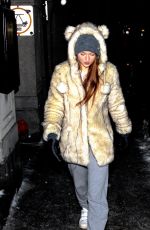 SOPHIE TURNER Out and About in Montreal 02/18/2016