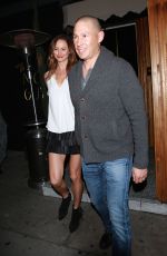 STACY KEIBLER Leaves Nice Guy in West Hollywood 02/20/2016